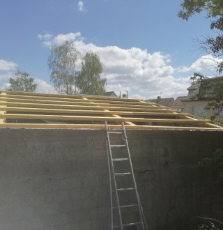 Pose de Charpente bois, couvreur à Gagny