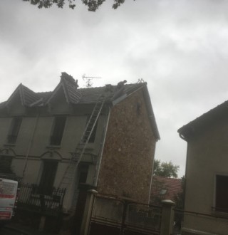 Remplacement de rive zinc à Gagny