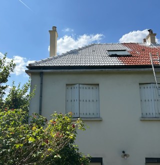 peinture toiture anti chaleur Tuiles, zinc, ardoise,